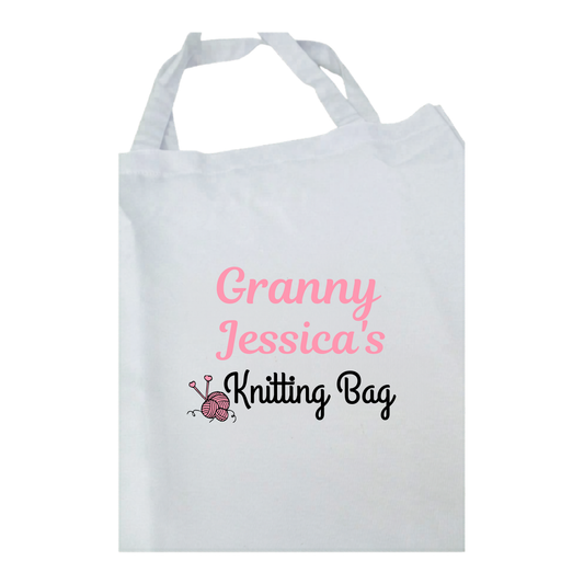Personalised Knitting Bag Just Fun Gifts