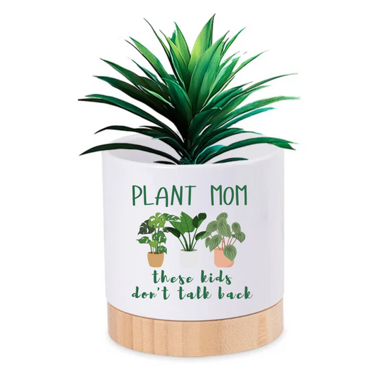 Pot Plant - Plant mom, these kids don't talk back