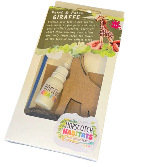 Patch the Giraffe Hopscotch Crafts
