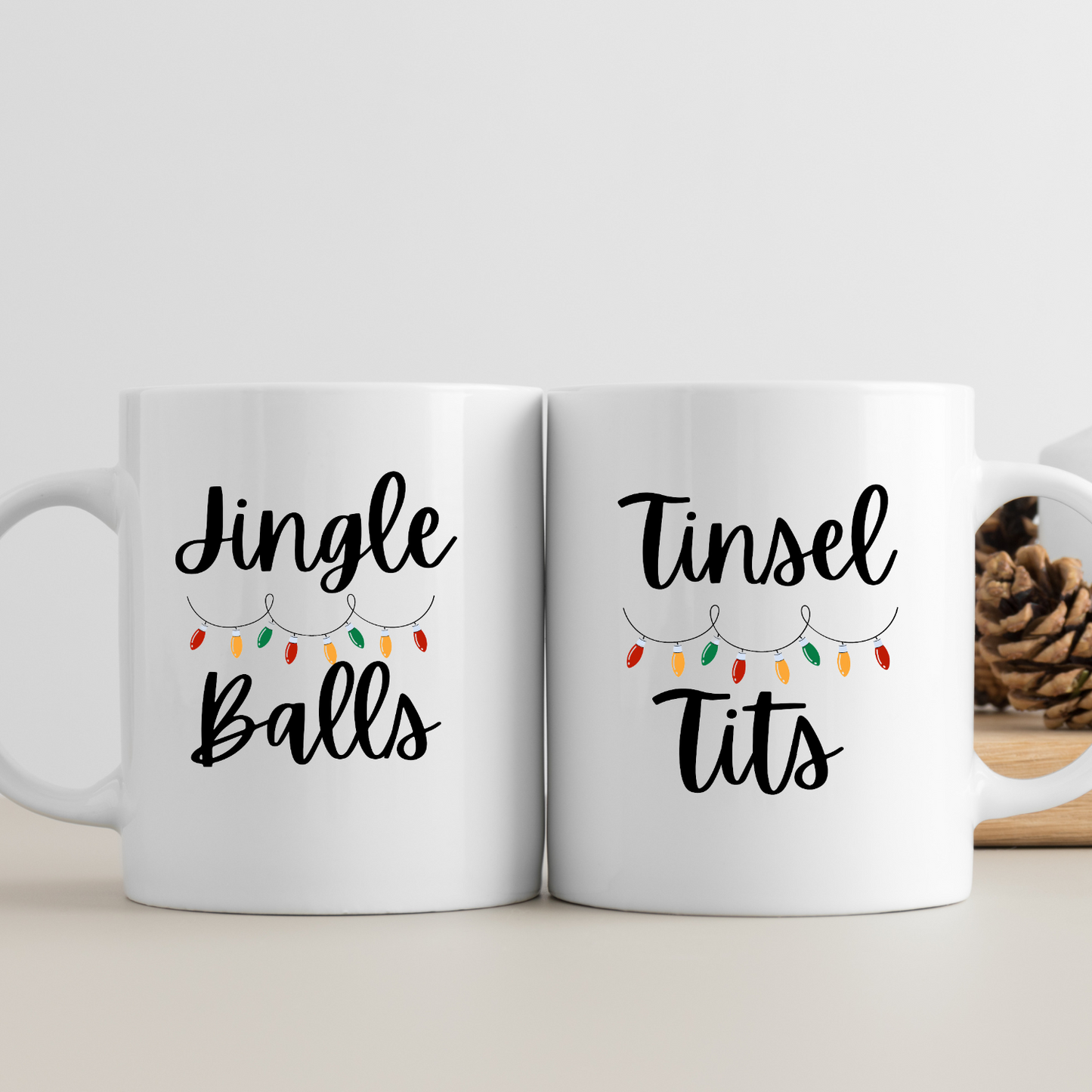 Mug Gift Set – Jingle Balls and Tinsel Tits