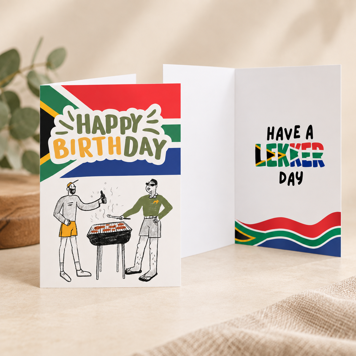 South African Birthday Braai Card Just Fun Gifts