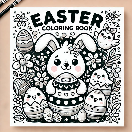 Free Easter Colouring Book for Download