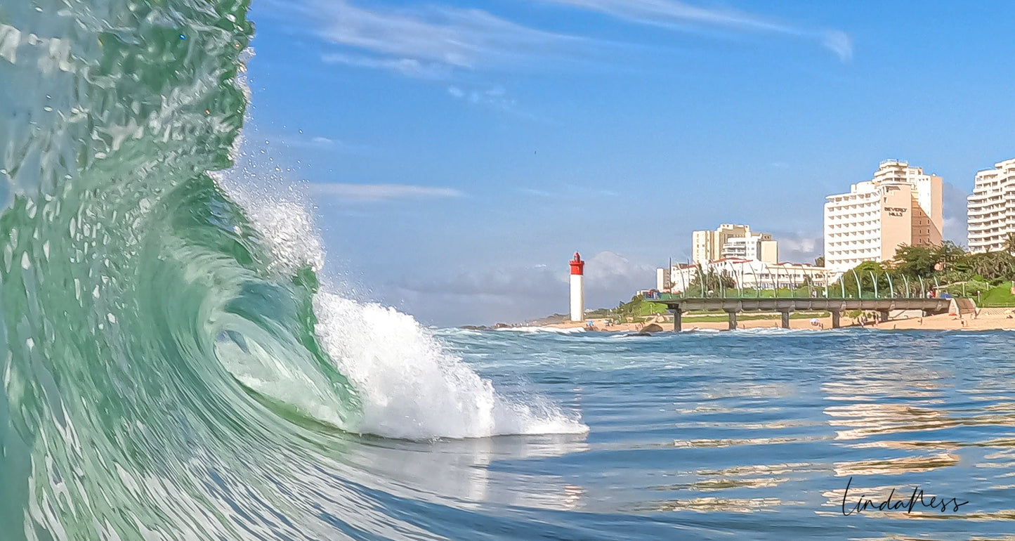 Printed Photography Towel – Umhlanga Rocks By Linda Ness Photography