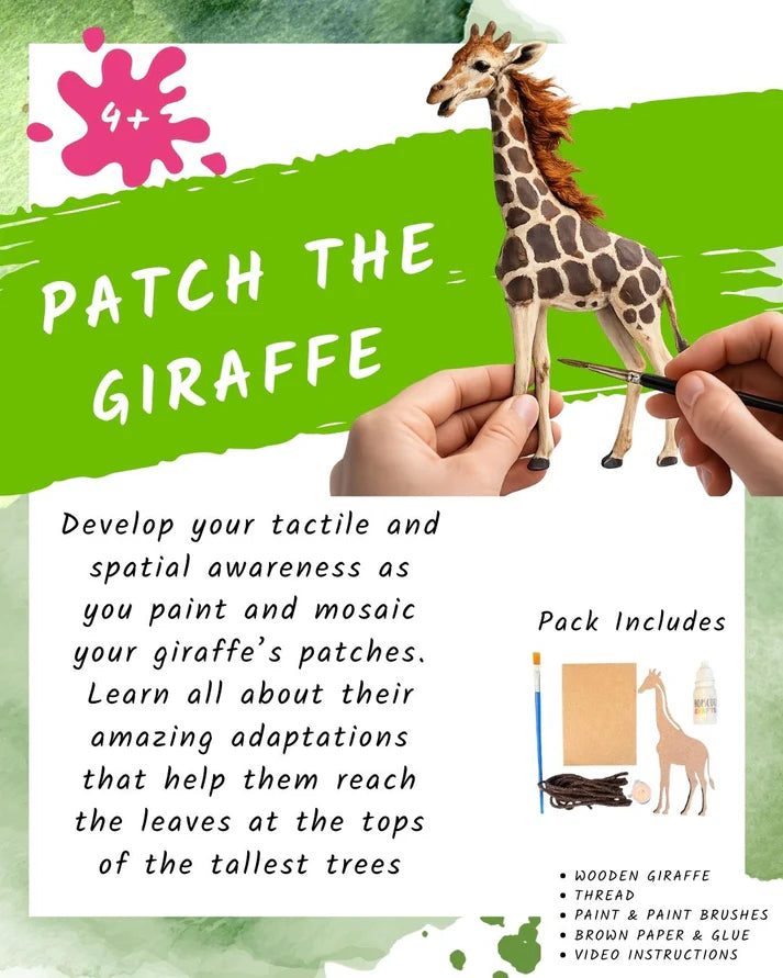 Patch the Giraffe Hopscotch Crafts