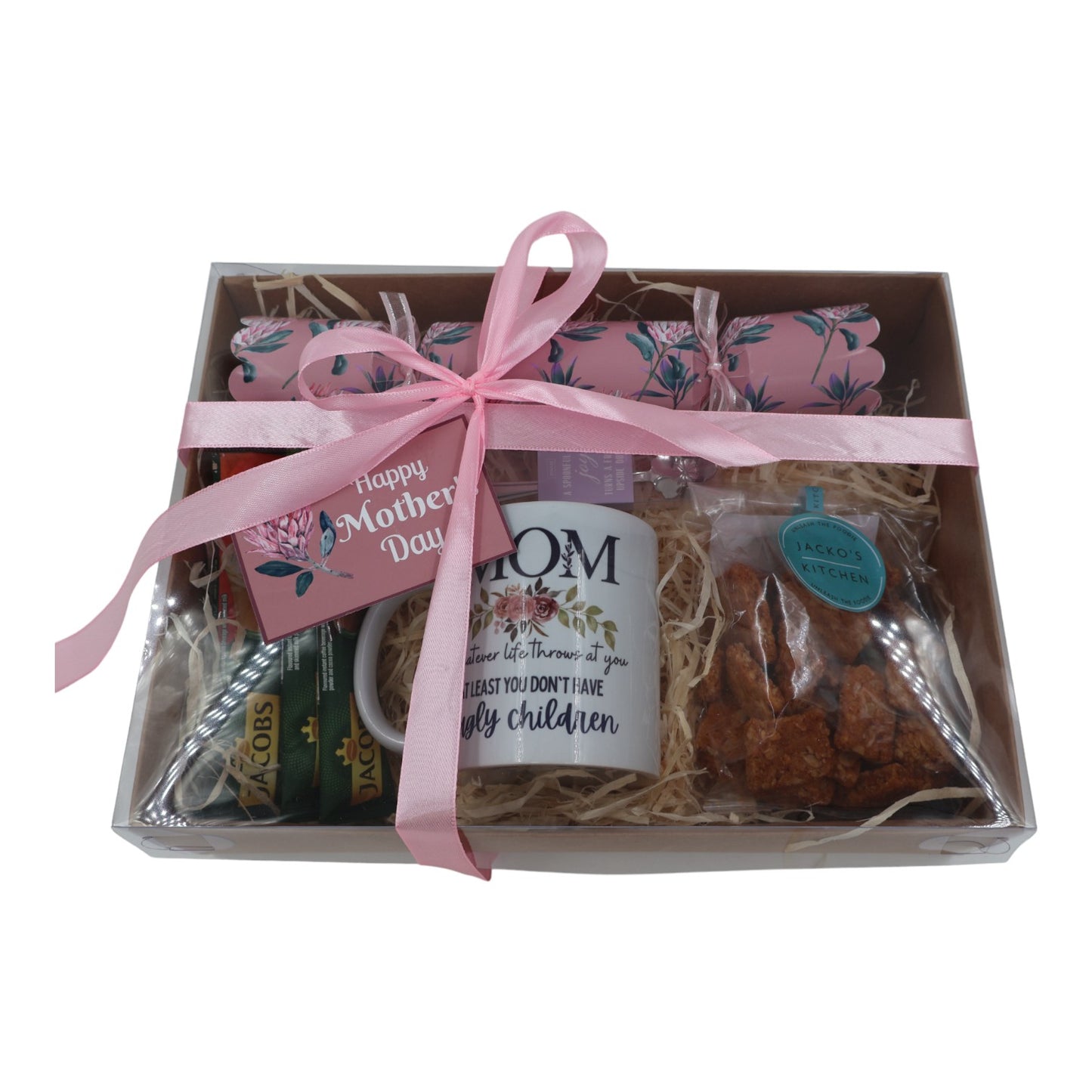 Mom Hamper – Tea gift set (floral mug)