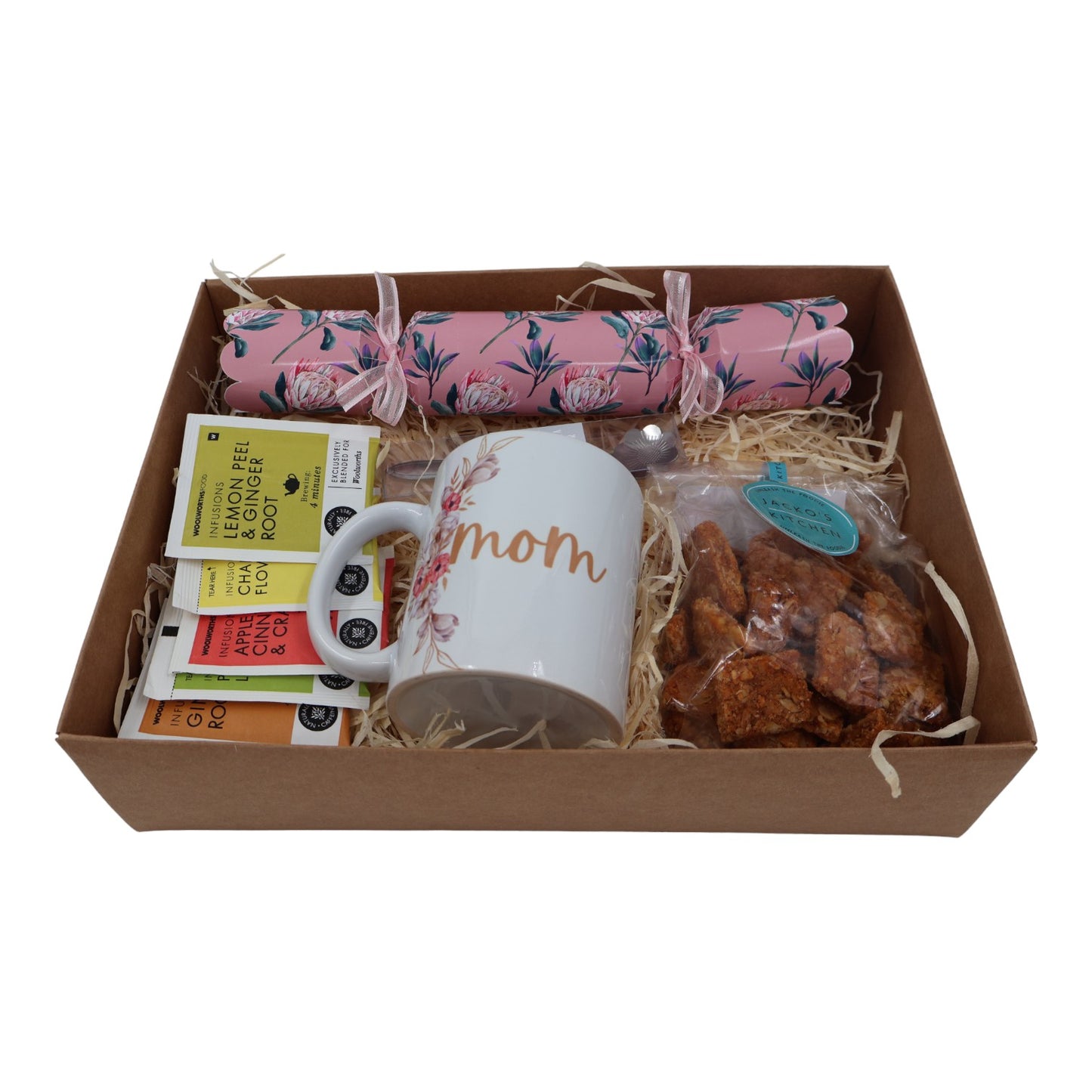 Mom Hamper – Tea gift set (floral mug)