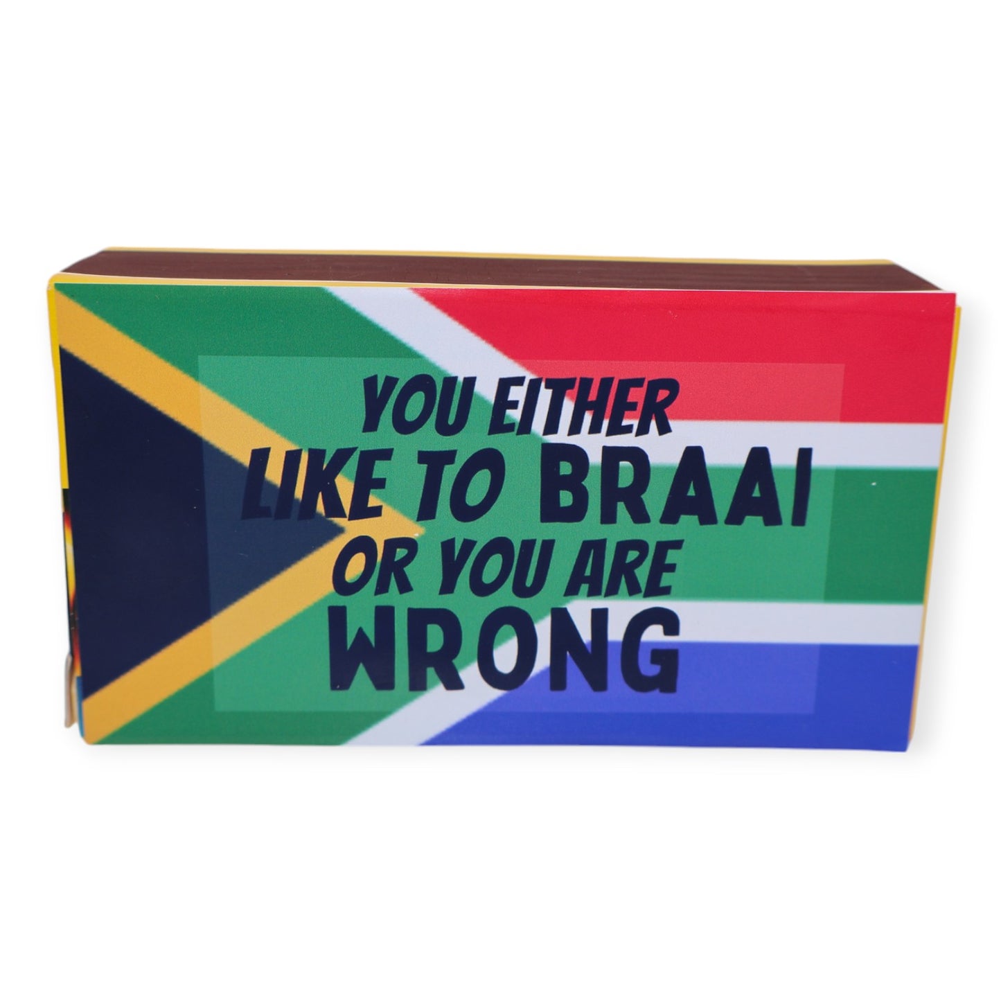 Wooden Braai Box filled with Braai Gifts