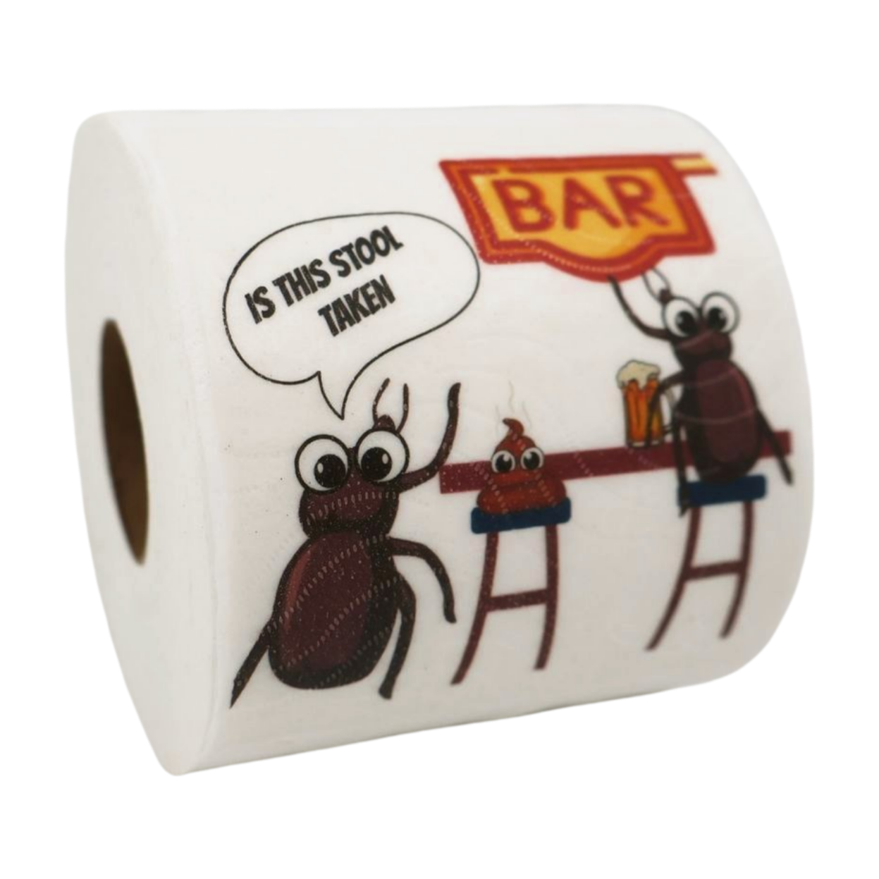 Toilet Paper - is this stool taken (dung beetle ) Just Fun Gifts