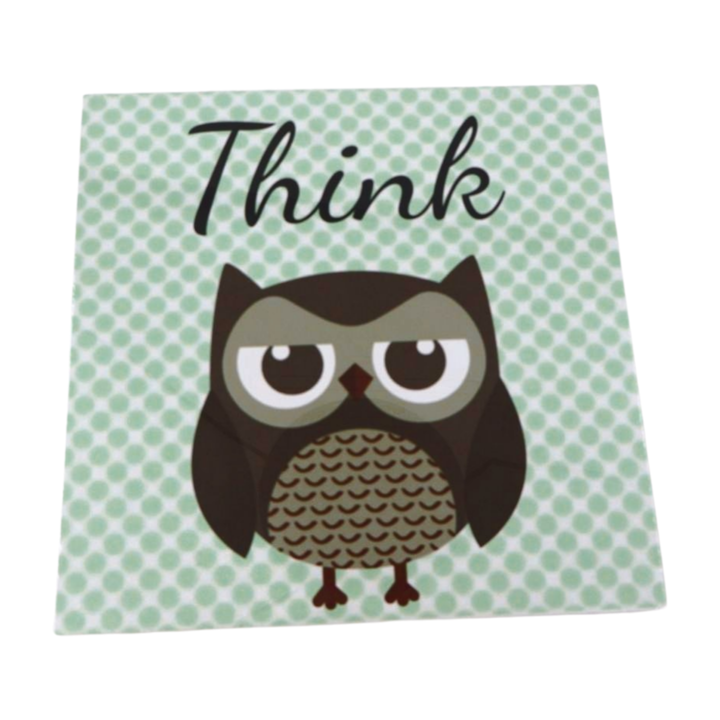 Wooden Sign - Think Mooshimoo