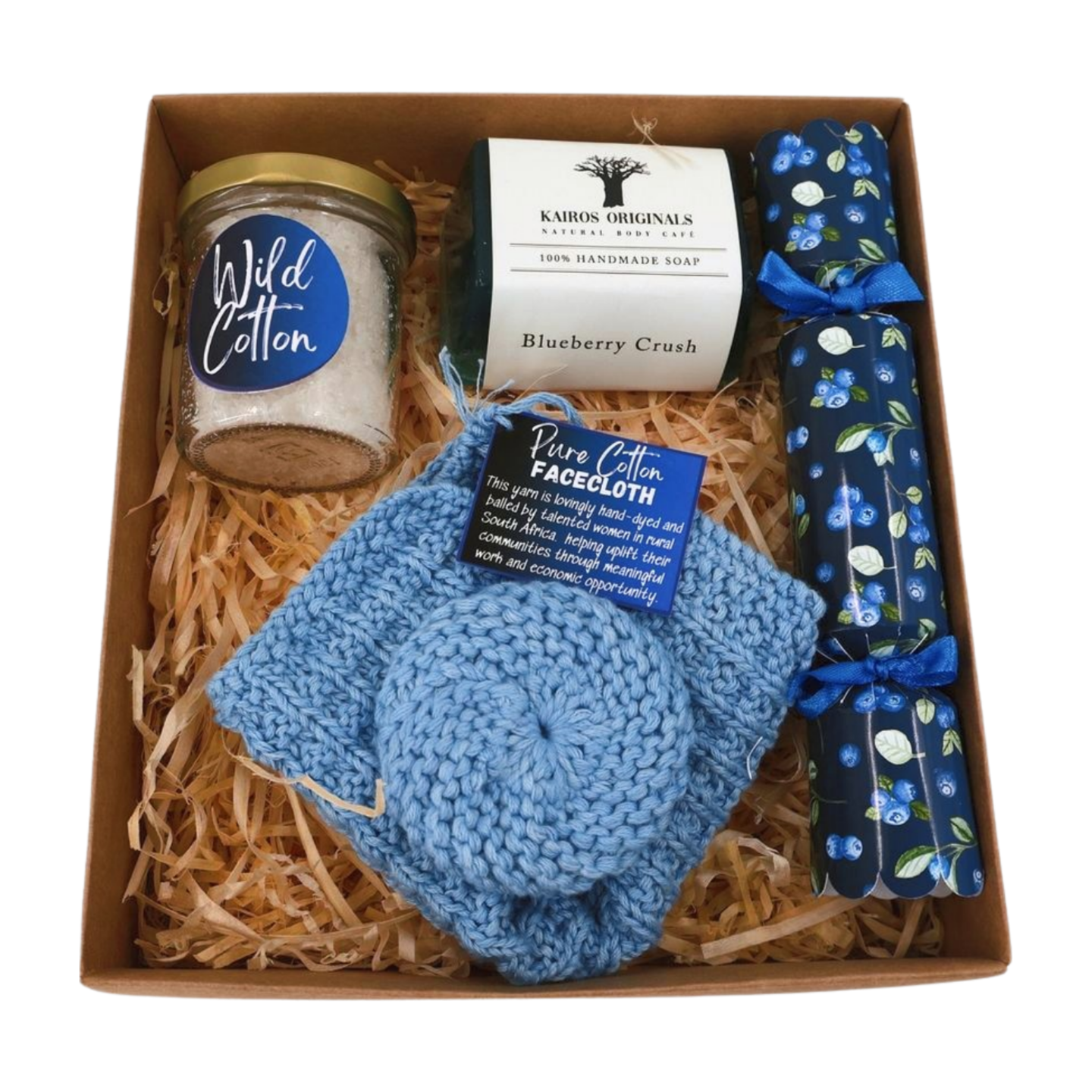 Pamper Box Blue Gifts By Locals