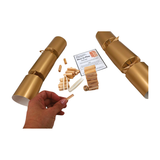 Cracker set of 2 - Mini Jenga set Gifts By Locals