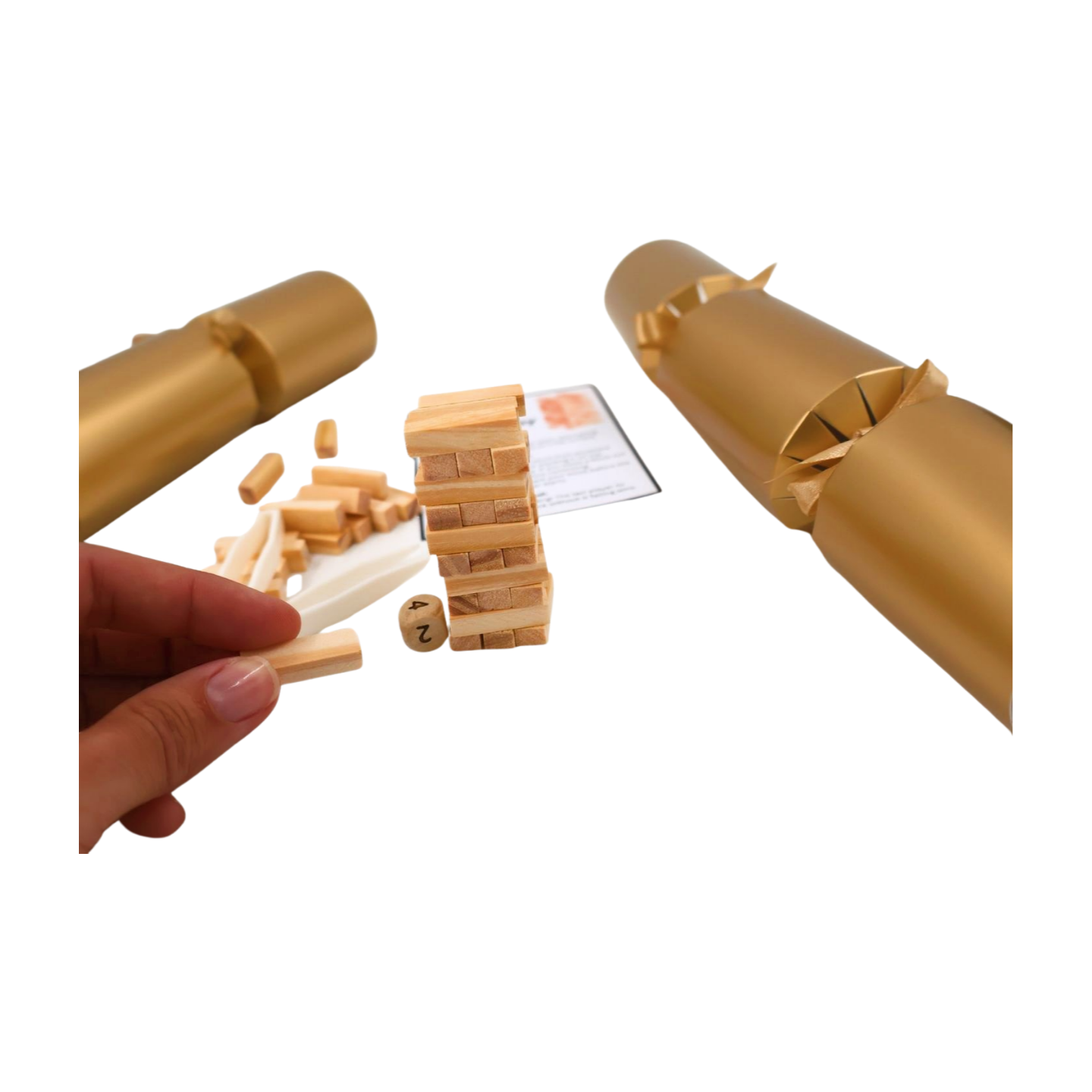 Cracker set of 2 - Mini Jenga set Gifts By Locals