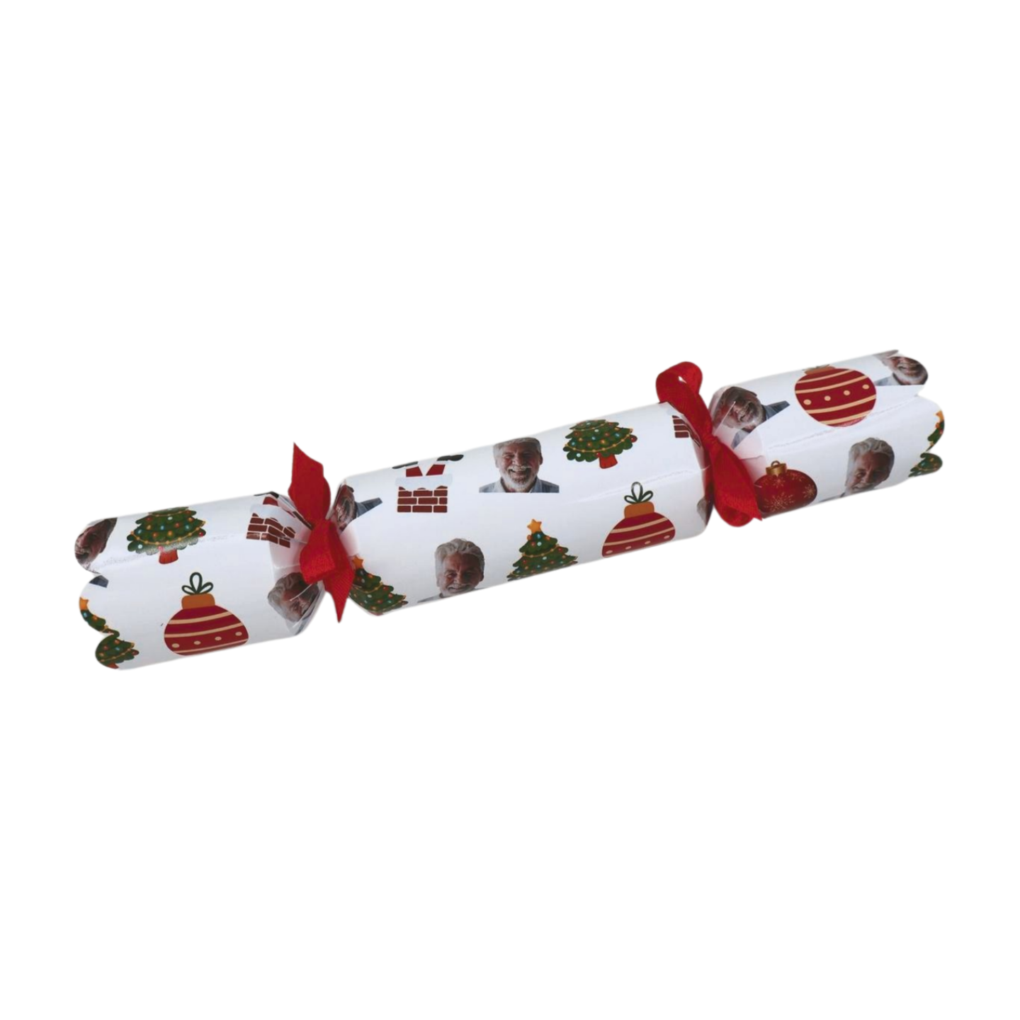 Personalised Christmas Cracer - insert your fav persons face Just Fun Gifts