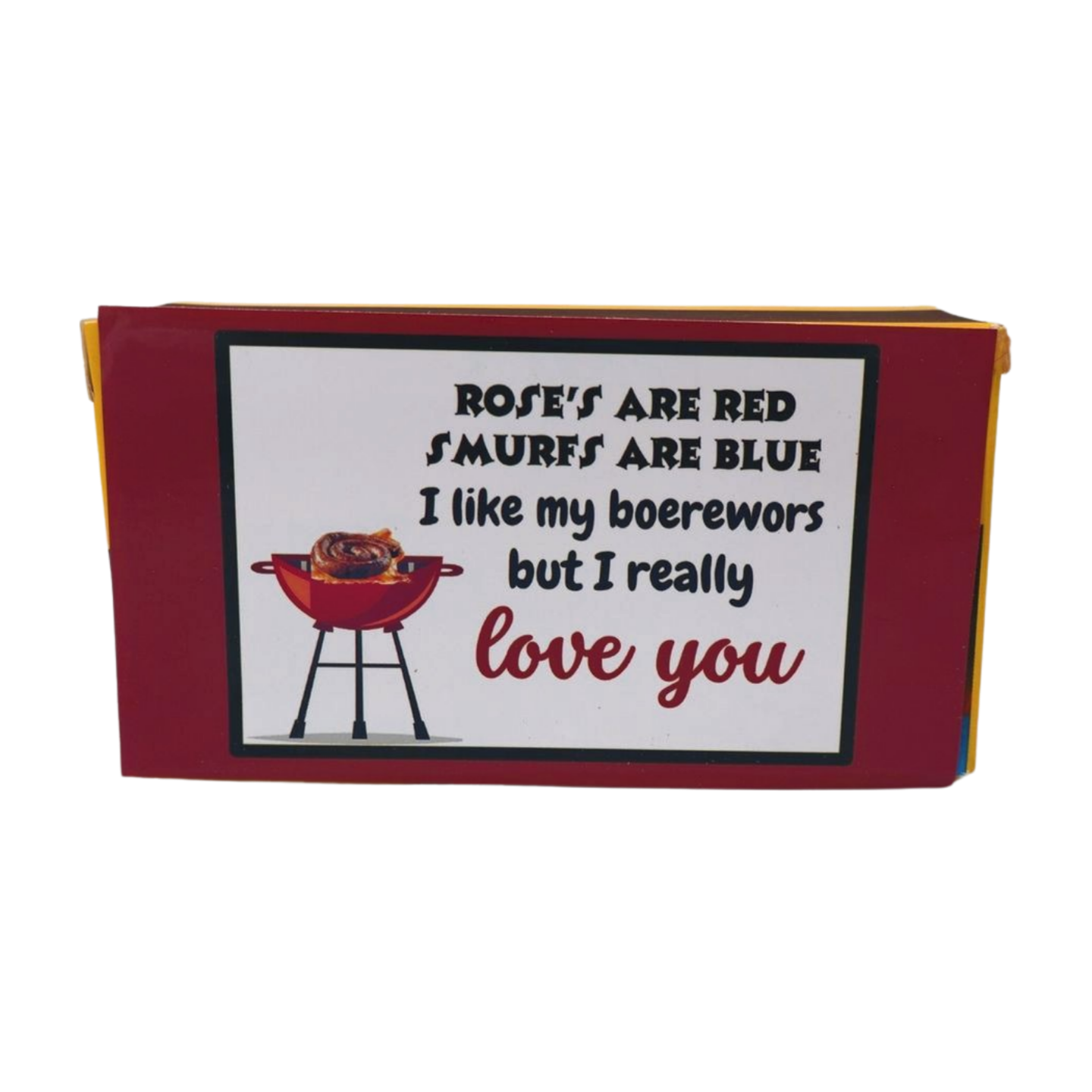 Valentines Braai Gift Box (20cm by 20cm) Just Fun Gifts