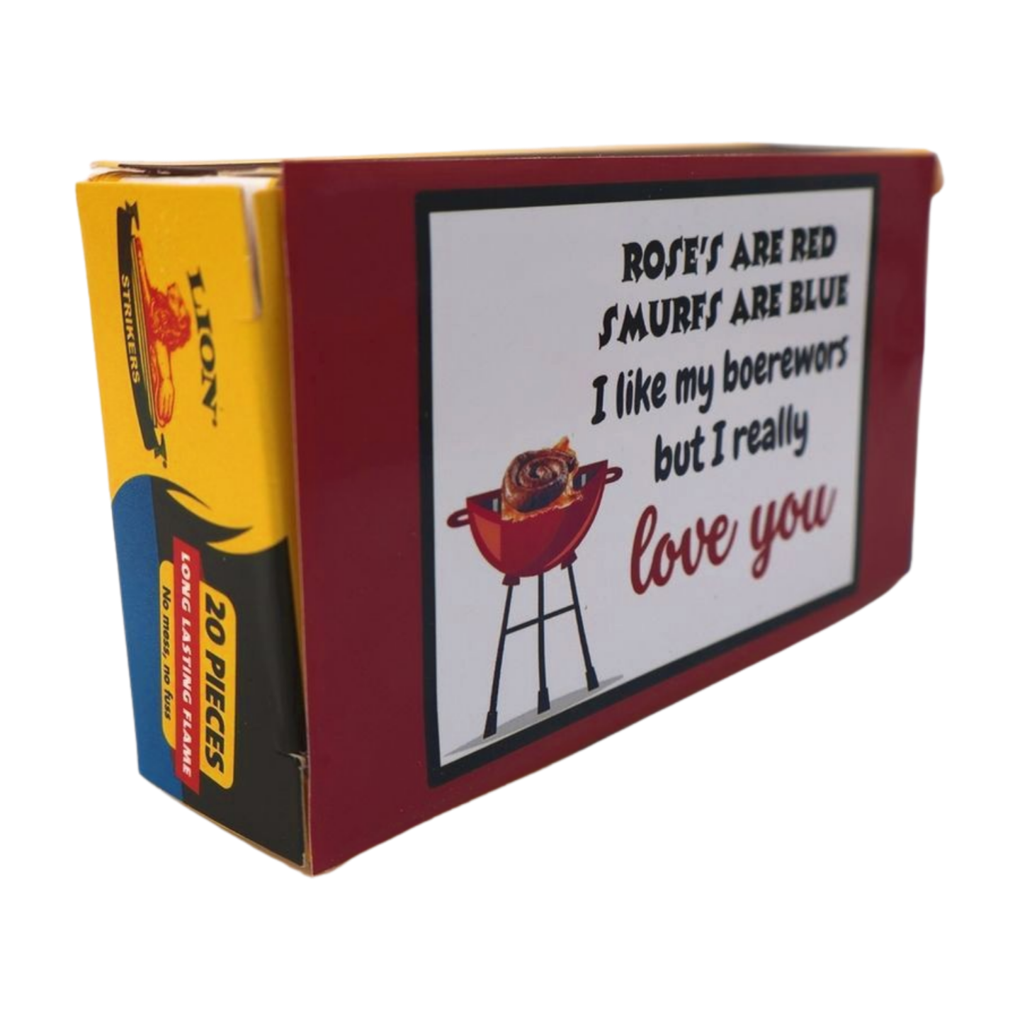 Valentines Braai Gift Box (20cm by 20cm) Just Fun Gifts