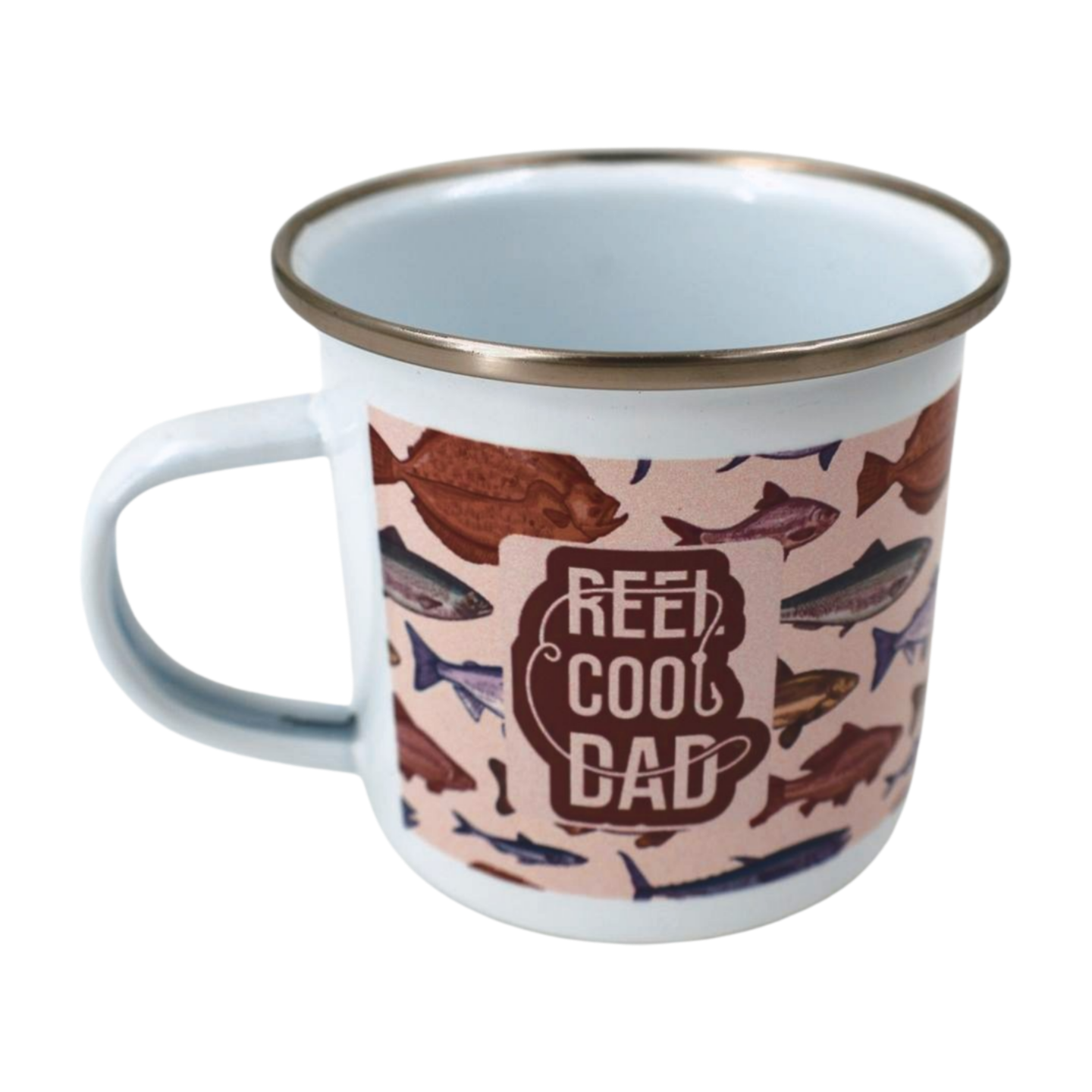 Mug Enamel - Reel Cool Dad Just Fun Gifts