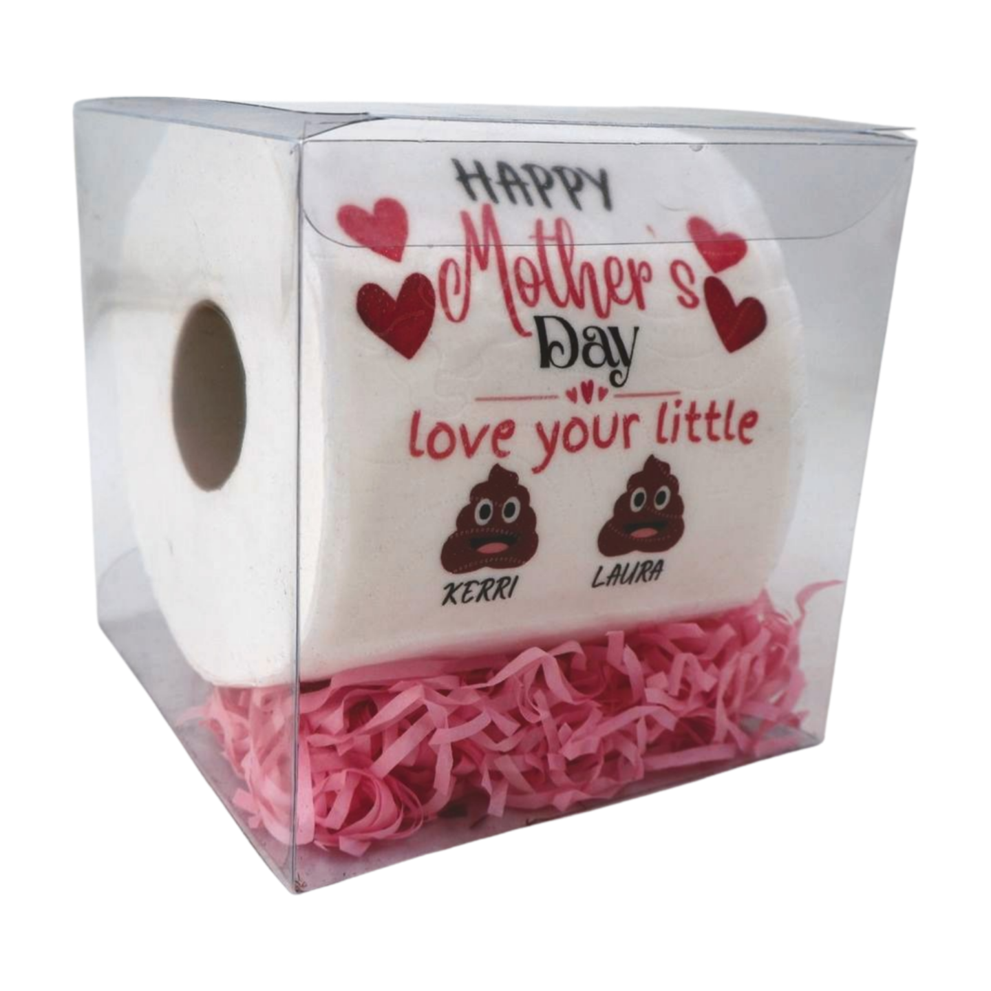 Personalised Toilet Paper - Happy Mother's Day love your little sh**ts Just Fun Gifts
