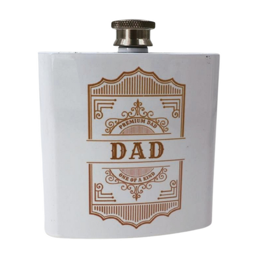 Hip Flask Premium Dad one of a kind Just Fun Gifts