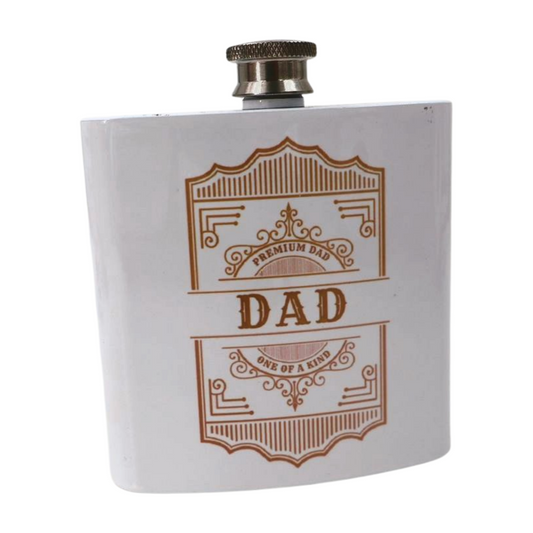 Hip Flask Premium Dad one of a kind Just Fun Gifts