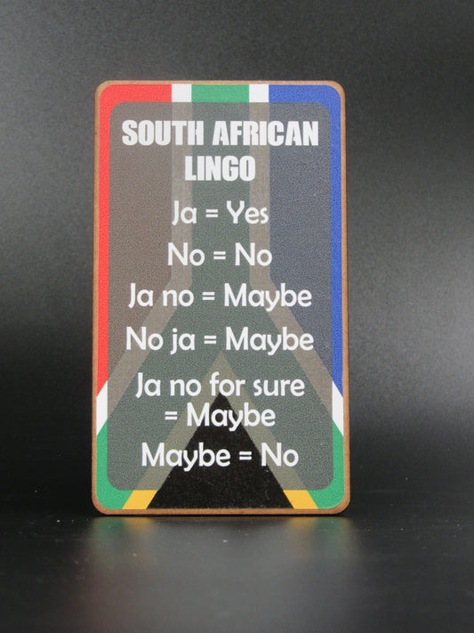 Magnet – South African Lingo