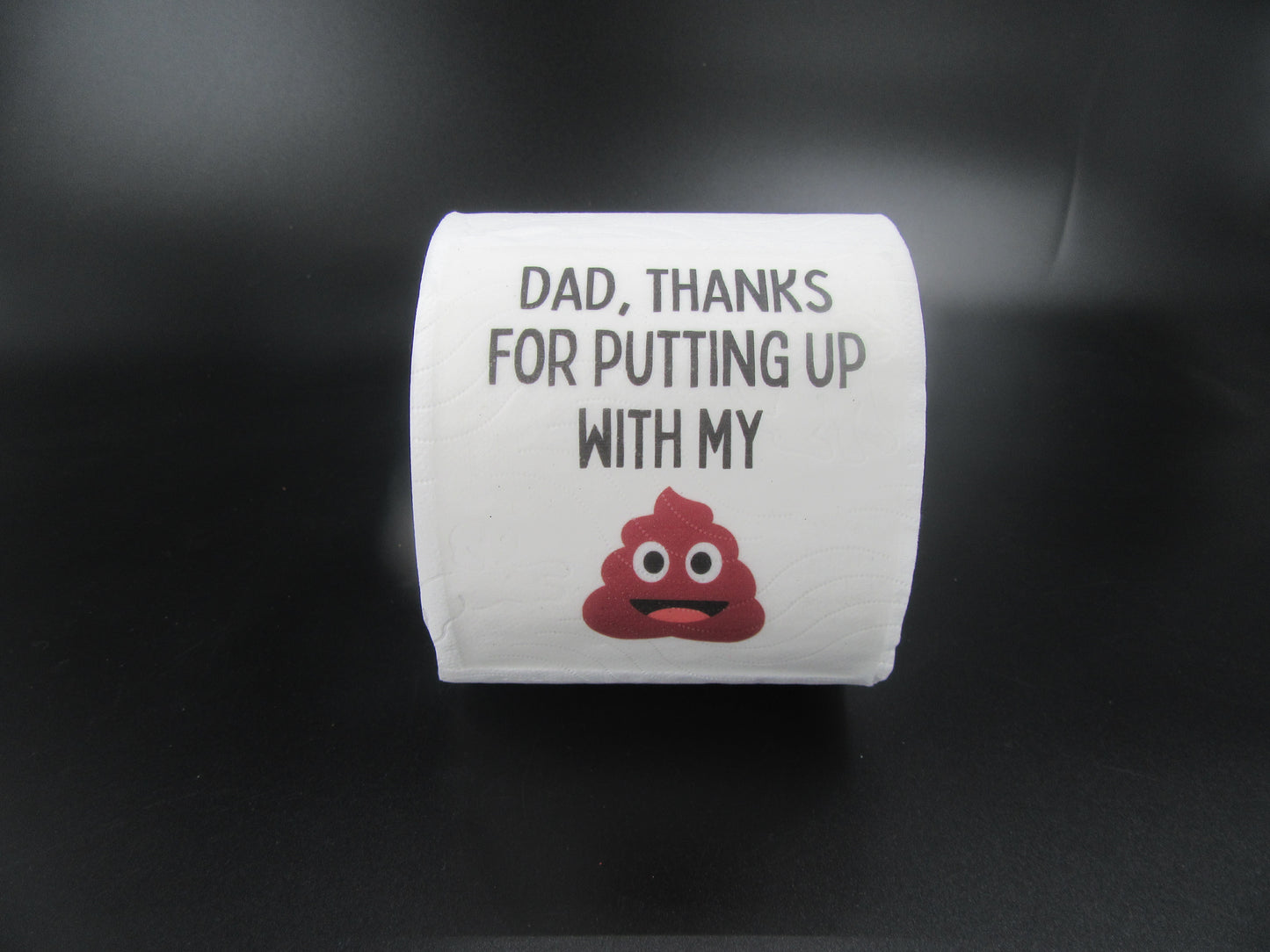 Father’s Day Tic Tac Toe holder with Funny Toilet paper