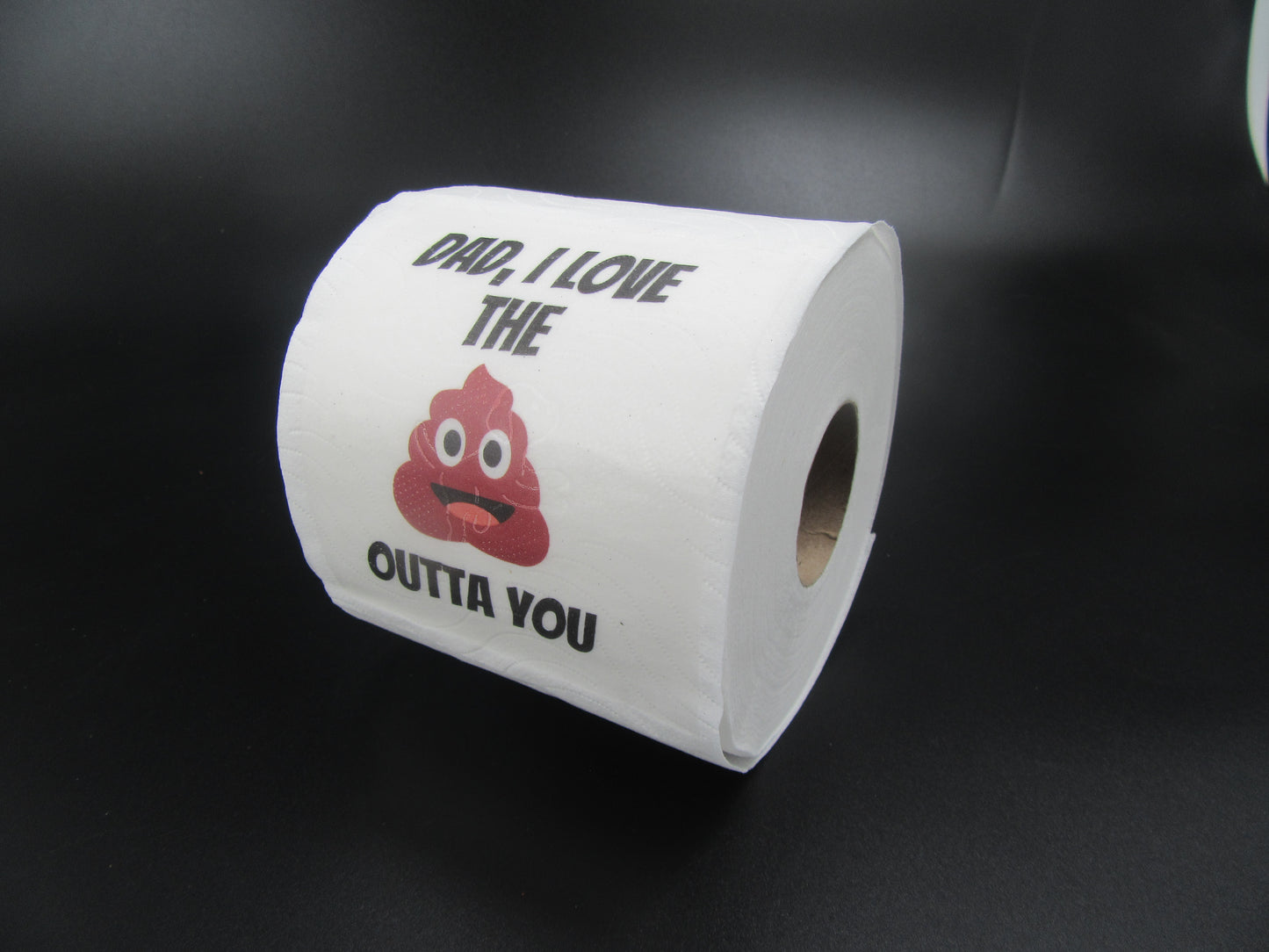 Father’s Day Tic Tac Toe holder with Funny Toilet paper