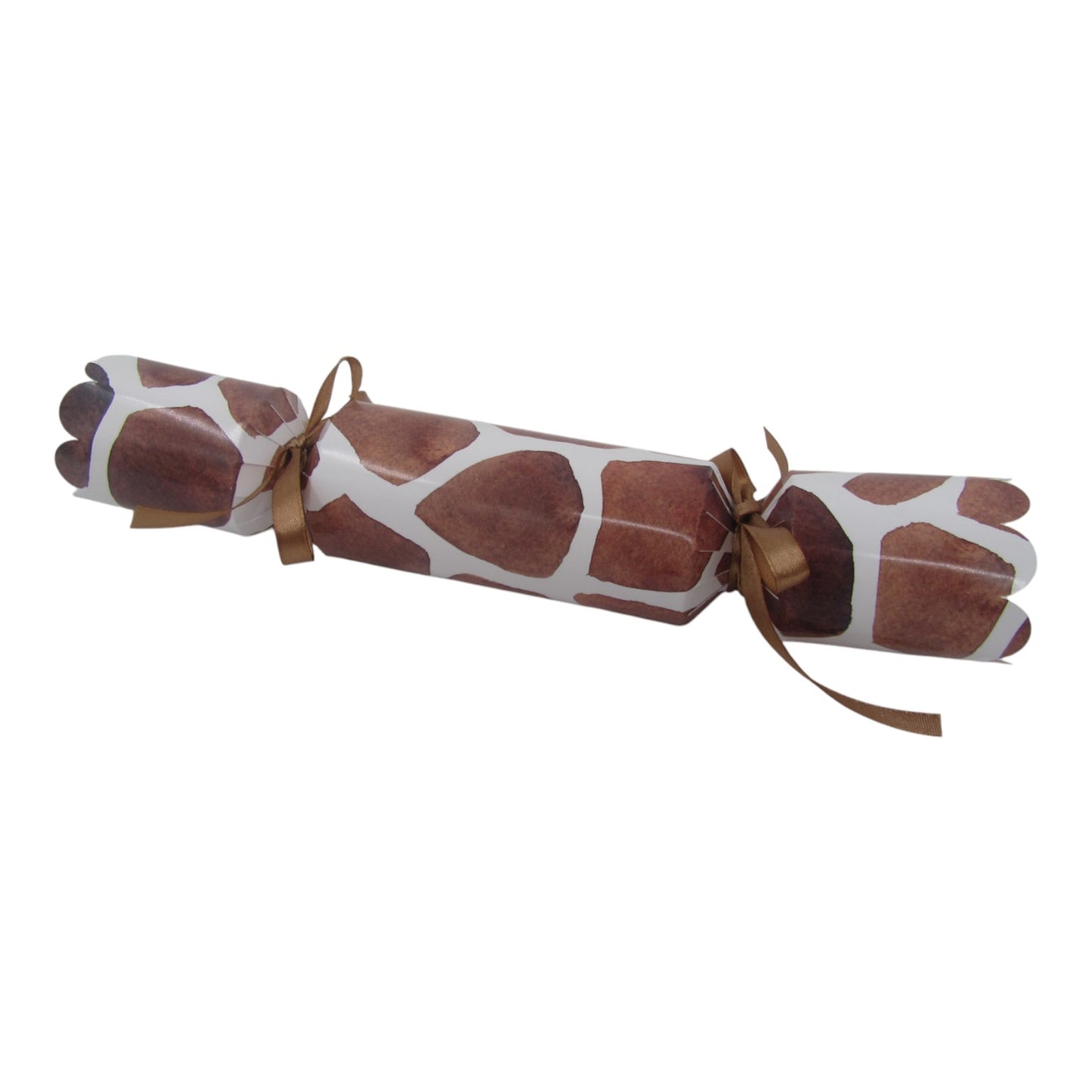 Christmas Cracker – Animal Print Giraffe with beaded keyrings