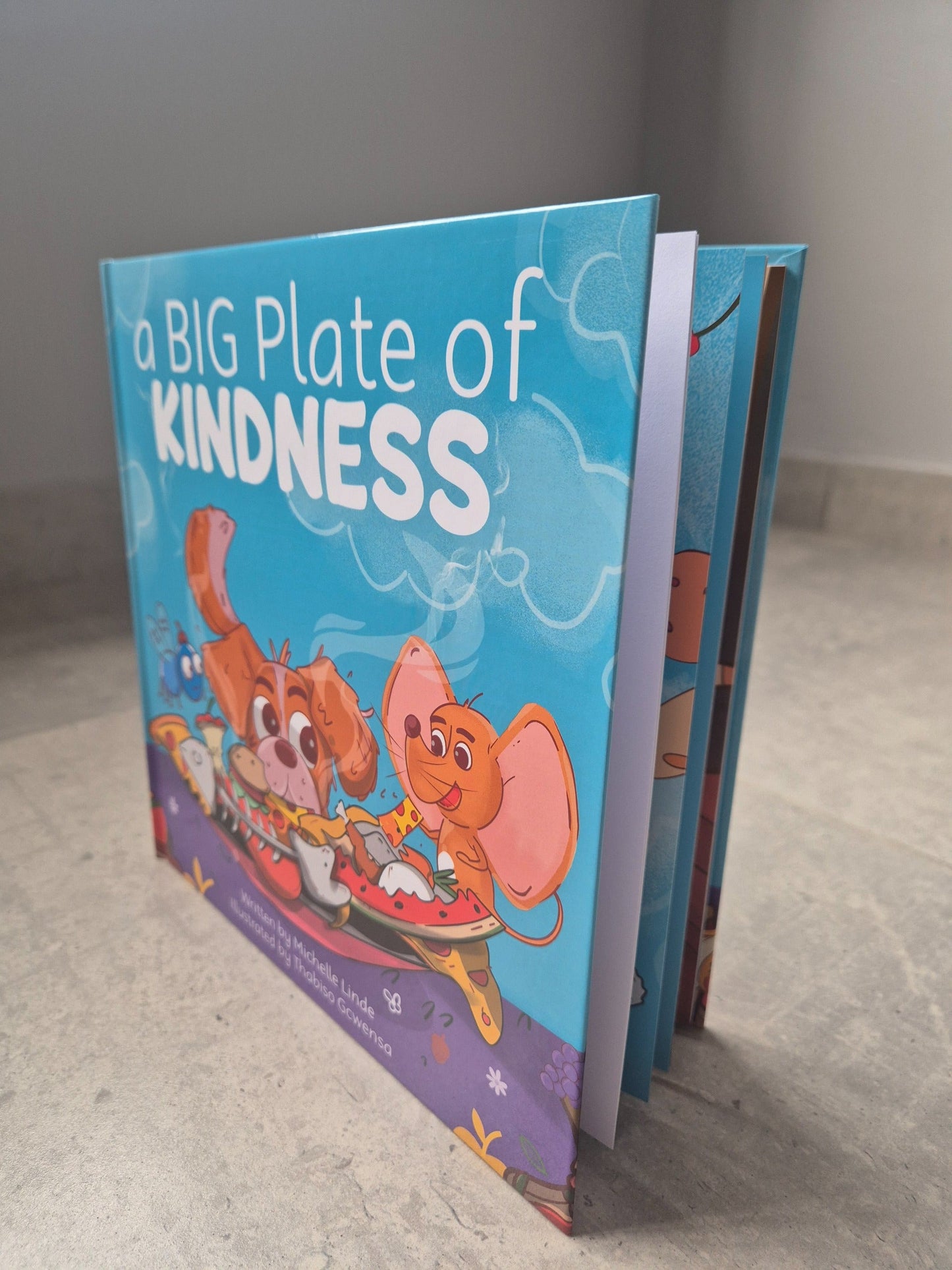 A Big Plate of Kindness by Michelle Linde Stories by Shelley - Michelle Linde