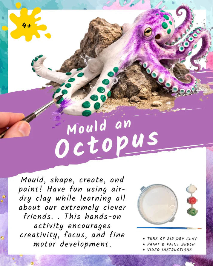 Hopscotch Crafts - Mould a Octopus Hopscotch Crafts