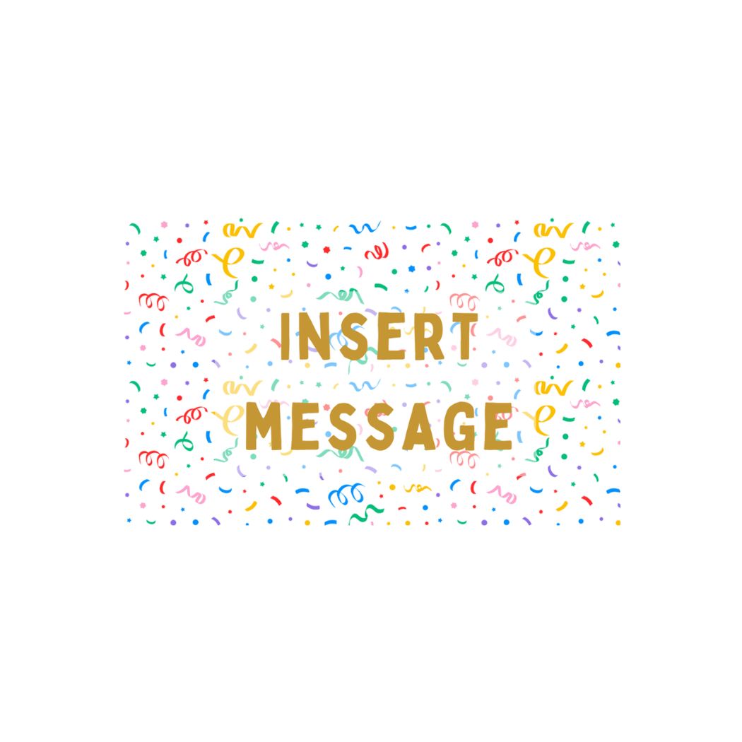 Tag Colourful Confetti- Celebrations Gift Box Gifts By Locals