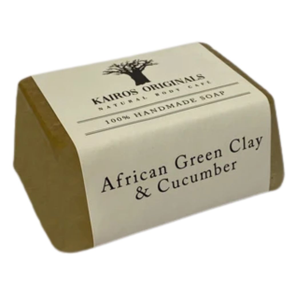 African Green Clay & Cucumber Soap