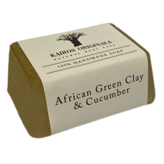African Green Clay & Cucumber Soap