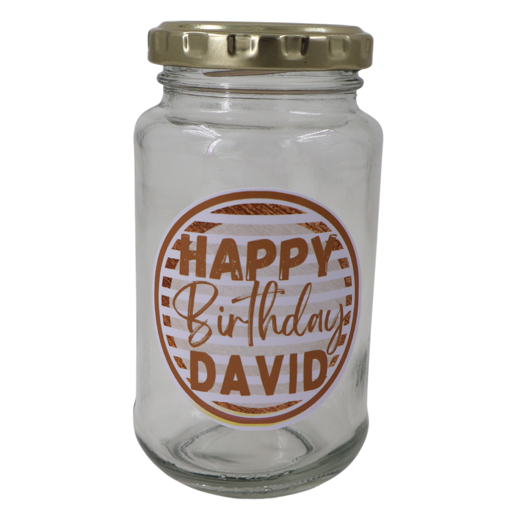 Jar with choice of snack Just Fun Gifts