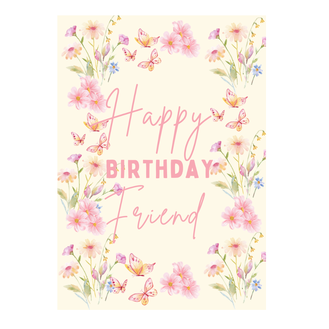 Card - Butterfly Design Just Fun Gifts