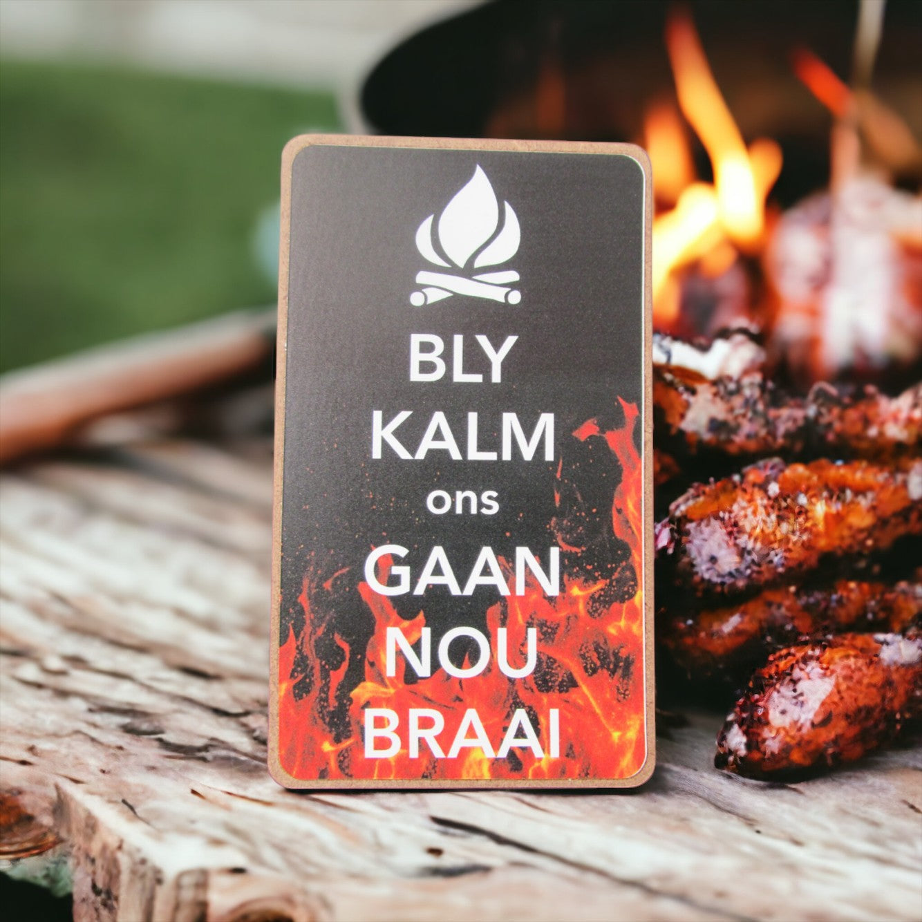 Magnet – Bly Kalm ons gaan nou braai