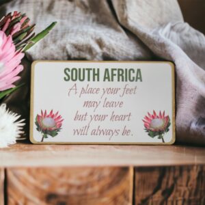 Fridge magnet gift for south african