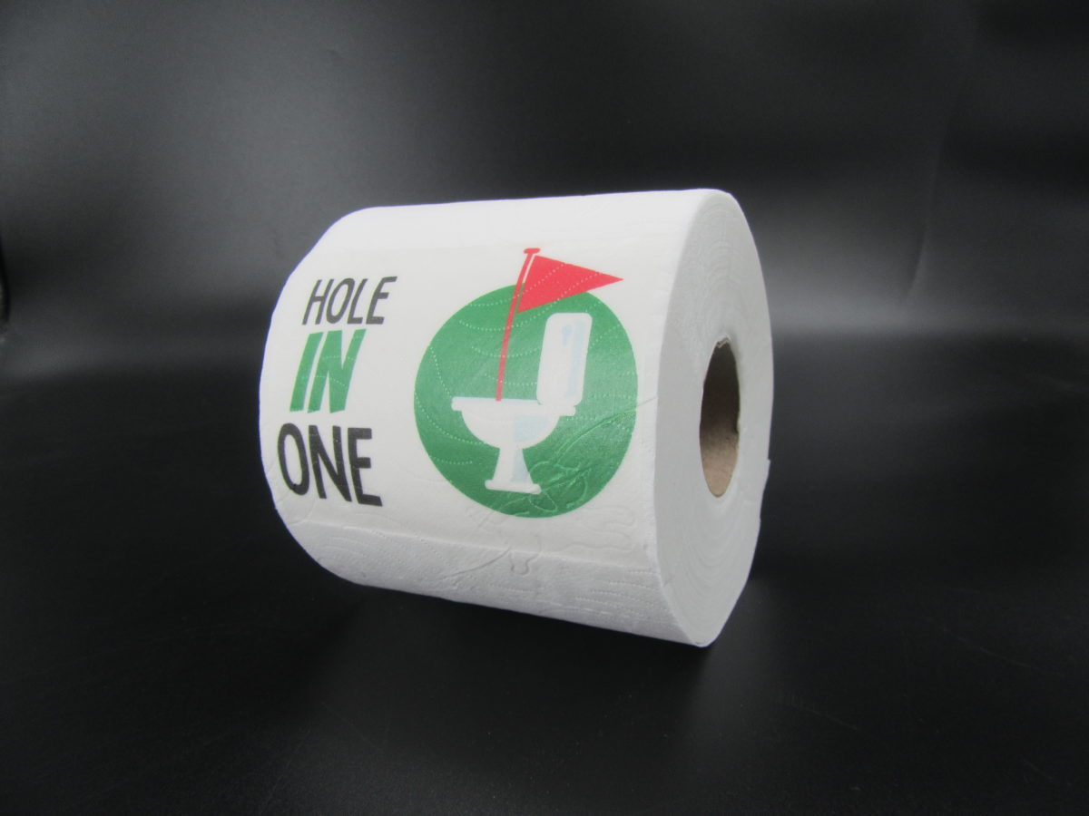 Toilet Paper Hole In One Ts By Locals