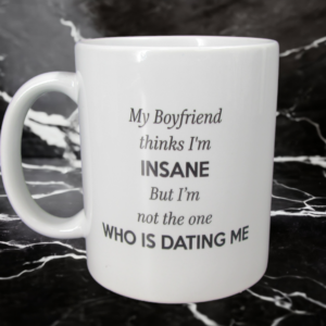 funny gift mug with funny saying