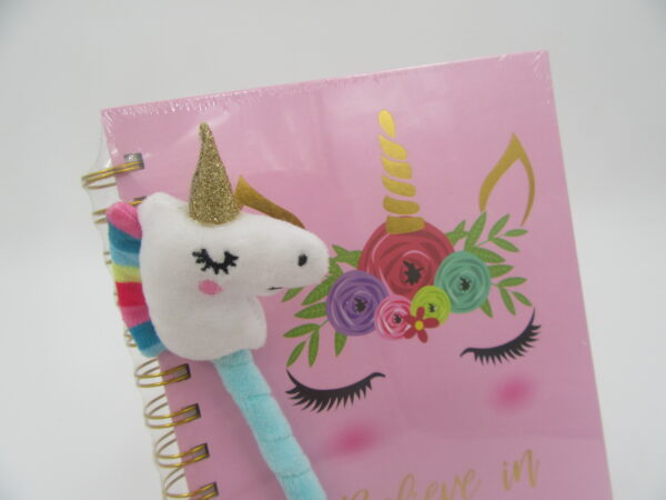 Unicorn Dreams Gift Set: Pen, Notebook, and Socks
