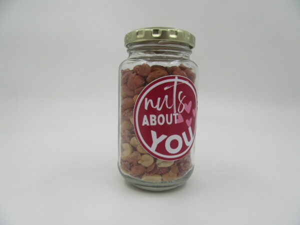 jar of peanuts gift for valentines day