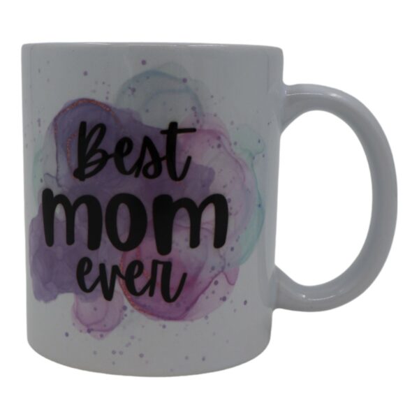 mug gift with best mom ever printed on