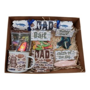 fun fishing gift box for dad for fathers day