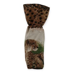 africa wine bag with cheetah gift