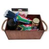 Braai box gift filled with nuts and braai products