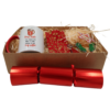 merry christmas cheer gift box with funny mug